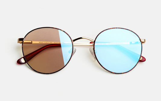 Taif Gold & Tortoise (Blue Flash)